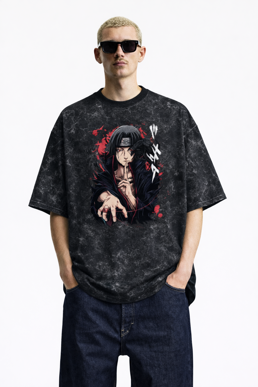 Acid Washed Oversized Tee