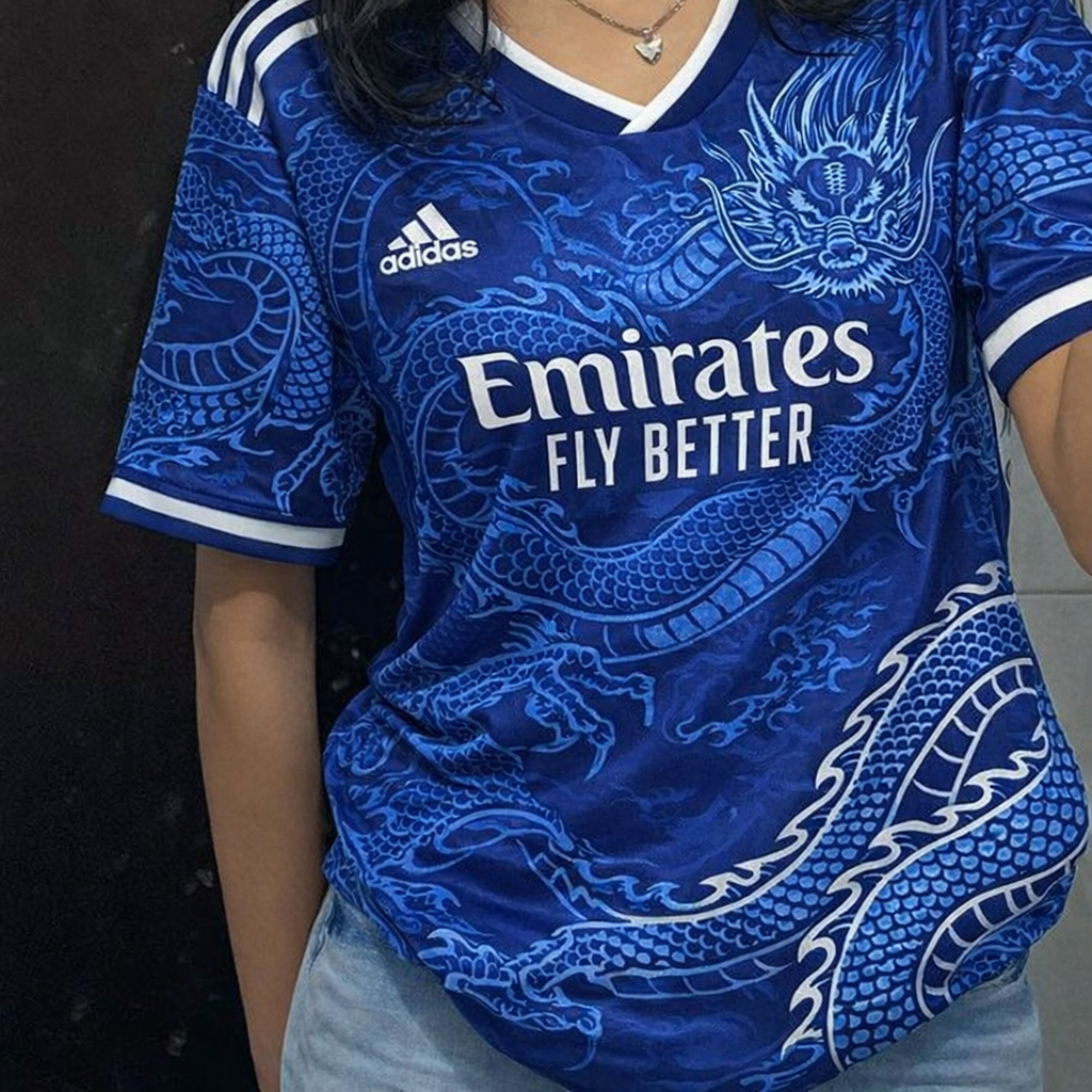 Dark Blue Dragon - Unisex Jersey
