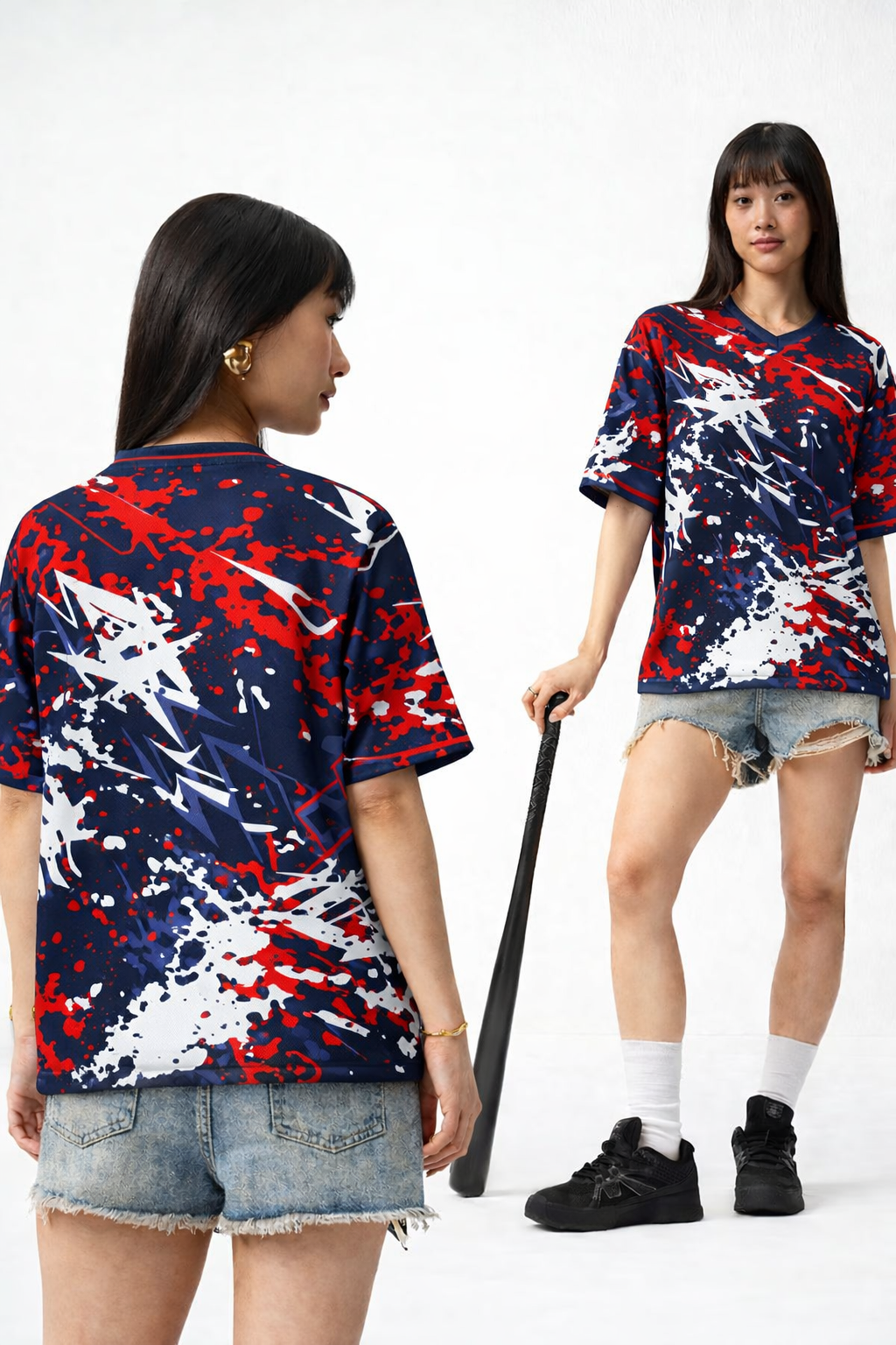Blue Splash - Unisex Jersey