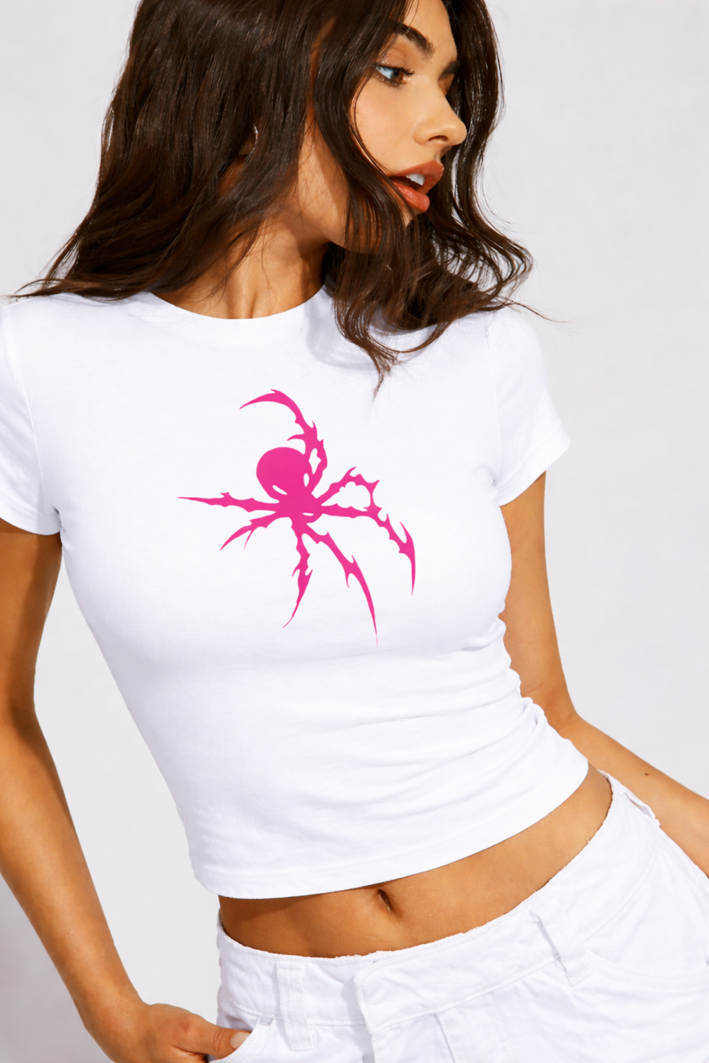 Tentacles in Pink Baby Tee