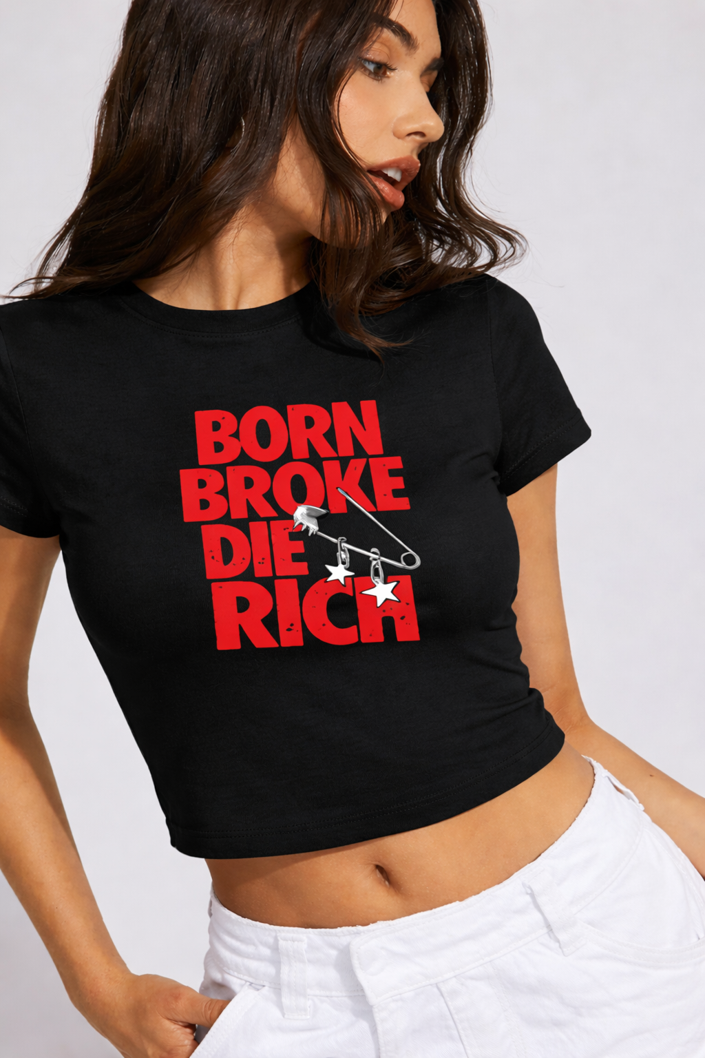 Die Rich Bitch - Baby Tee